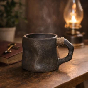 Textured Studio Pottery Mug