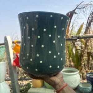 Glossy Decorative Plant Pot for Indoor Home & Modern Décor